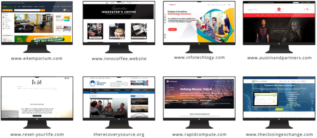 website design & development portfolio - DIGICS