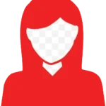 logo design karachi girl red vector digics pvt ltd